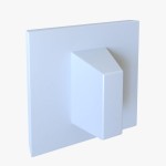 ROZETA KWADRATOWA FIT RFQ 803 WC BIAŁY