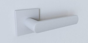 KLAMKA TORINO FIT KTF 800  ROZETA KW. BIAŁY