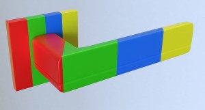 KLAMKA PLATON FIT KPF MC00 ROZETA KW. multiCOLOR