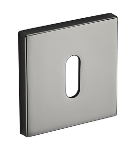 ROZETA KWADRATOWA FIT RFQ BN01 KLUCZ GUN-METAL