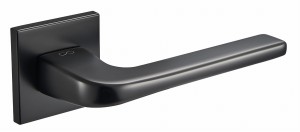 KLAMKA SOLO FIT KSO BN00 ROZETA KWADRAT GUN-METAL