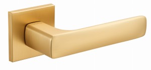 KLAMKA ASTI KSI MG00 ROZ. KWADRAT ZŁOTY-MAT