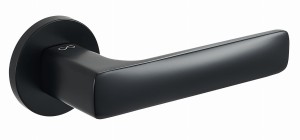 KLAMKA ASTI KSI O B00 ROZETA OKRĄGŁA CZARNY