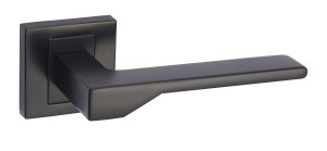 KLAMKA NOVE KNV B00 ROZETA KWADRAT CZARNA