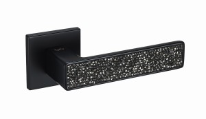 KLAMKA CONCEPT FIT KCF B00/GLAMOUR ROZ.KW.CZAR/GL