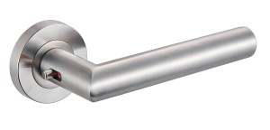 KLAMKA DUO LOCK KDU O 500 ROZETKA OKRĄGŁA INOX