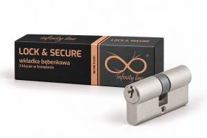 WKŁADKA INFINITY LINE 26/36mm - NIKIEL/SATYNA