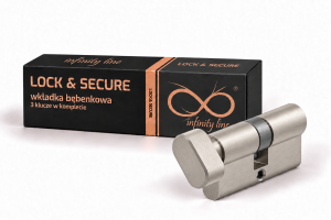 WKŁADKA INFINITY LINE Z GAŁKĄ 36/26G mm - NIK/SAT