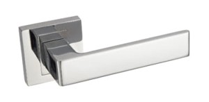 KLAMKA APOLLO KAO 700 ROZETA KWADRAT CHROM