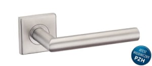 KLAMKA DUO KDU 500 ROZETKA KWADRAT INOX