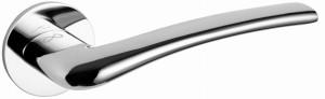 KLAMKA VENTO KVNO S O 700 SZYLD OKRĄGŁY CHROM