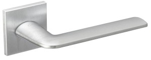 KLAMKA STINGER KSR M700  ROZETA KWADRAT CHROM-MAT