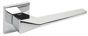 KLAMKA ICE FIT KCE 700  ROZETA KWADRAT CHROM